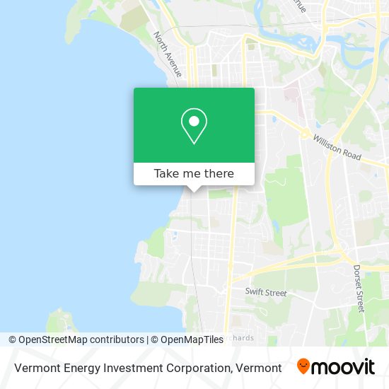 Vermont Energy Investment Corporation map