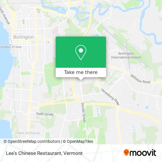 Mapa de Lee's Chinese Restaurant