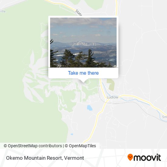 Mapa de Okemo Mountain Resort