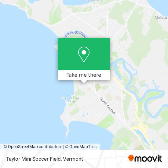 Mapa de Taylor Mini Soccer Field