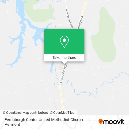 Mapa de Ferrisburgh Center United Methodist Church