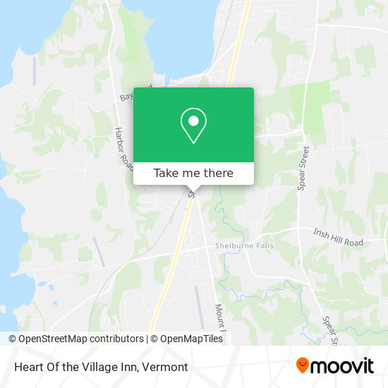 Heart Of the Village Inn map