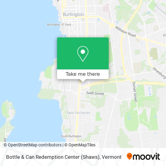 Bottle & Can Redemption Center (Shaws) map