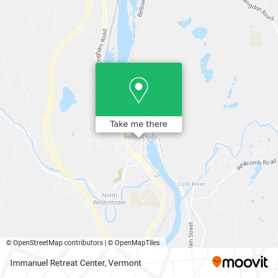Immanuel Retreat Center map