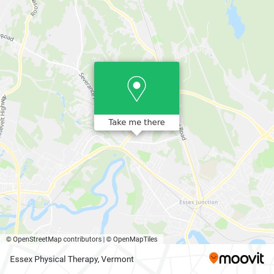 Mapa de Essex Physical Therapy