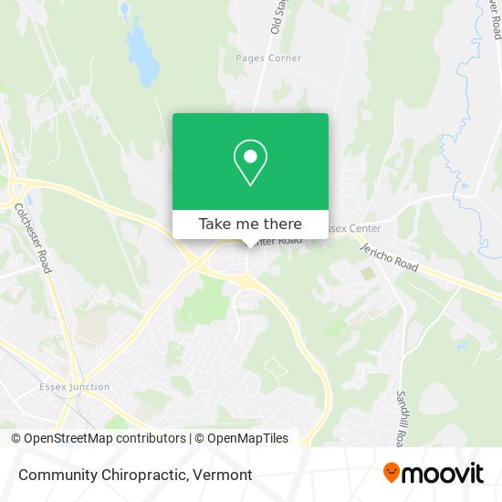 Community Chiropractic map