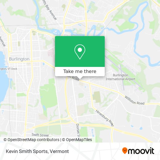 Kevin Smith Sports map