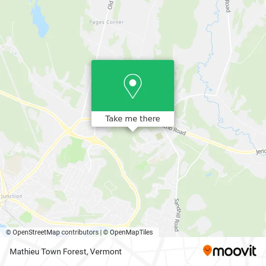 Mathieu Town Forest map