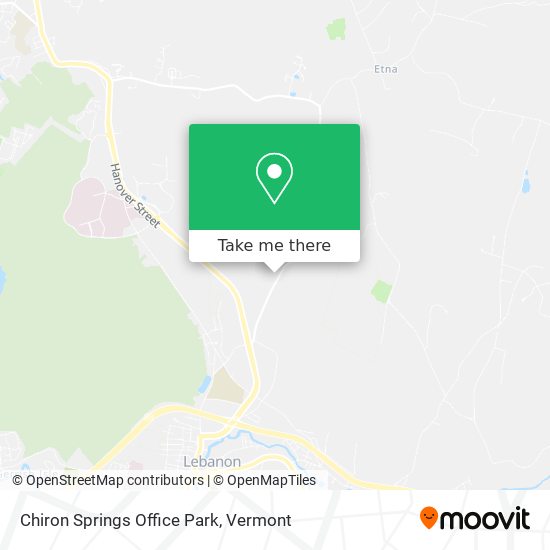 Chiron Springs Office Park map