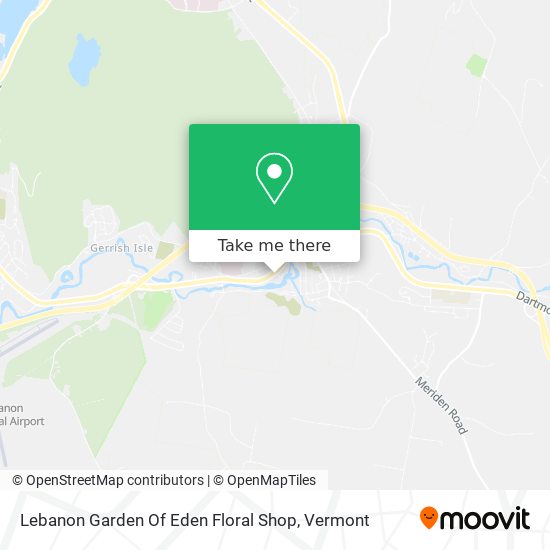 Lebanon Garden Of Eden Floral Shop map