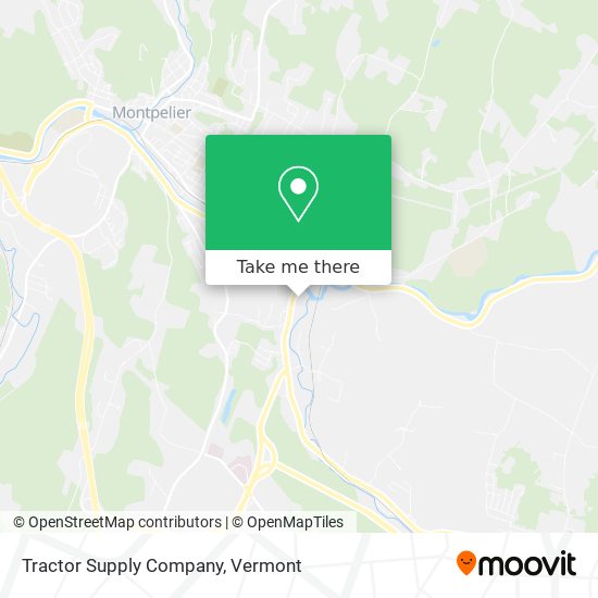 Tractor Supply Company map