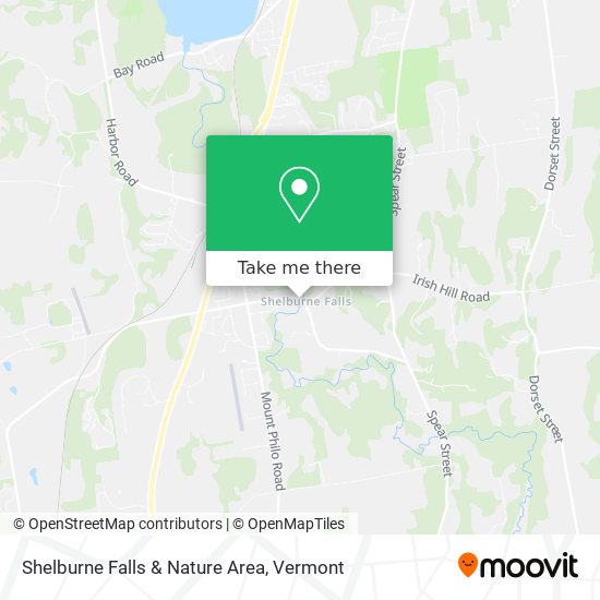Mapa de Shelburne Falls & Nature Area