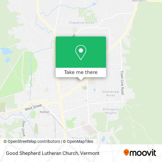 Good Shepherd Lutheran Church map