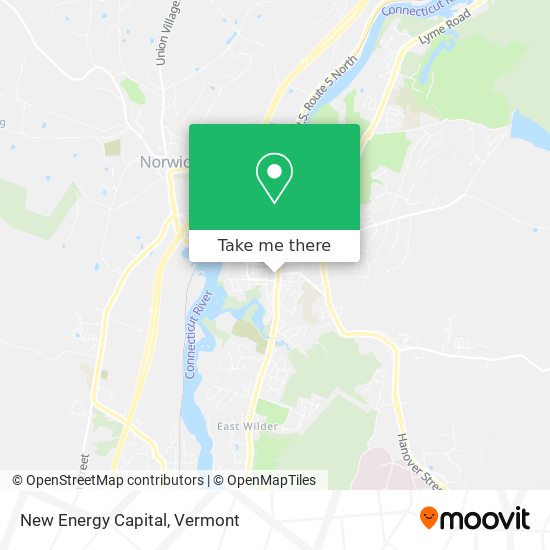 New Energy Capital map