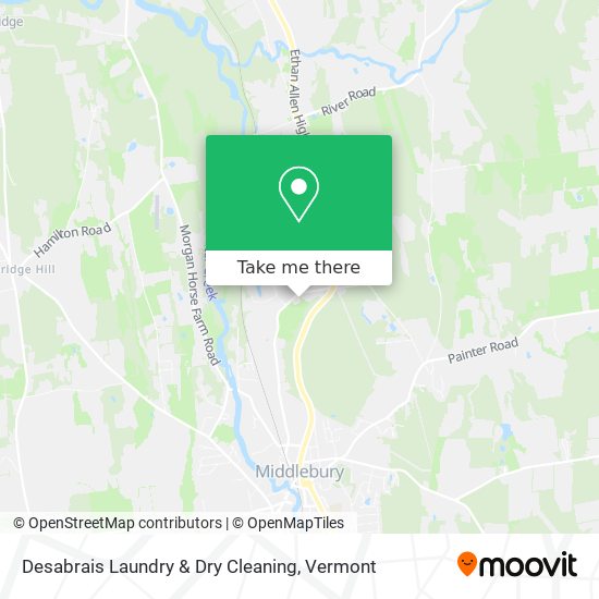 Desabrais Laundry & Dry Cleaning map