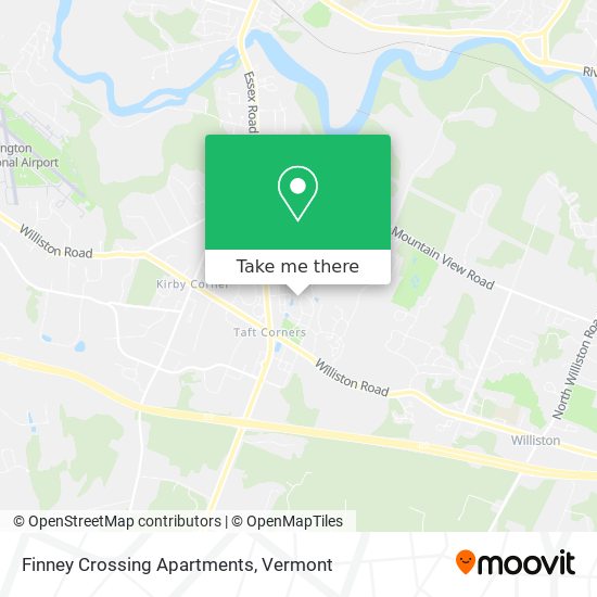 Finney Crossing Apartments map