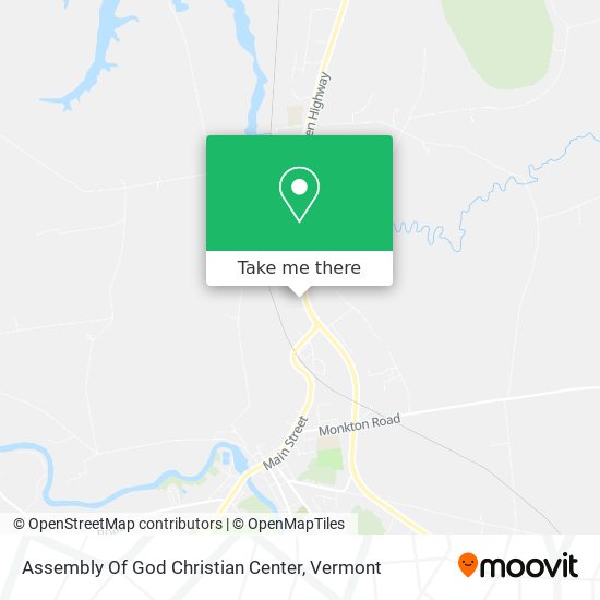 Mapa de Assembly Of God Christian Center