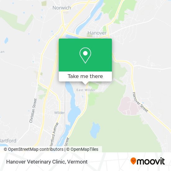 Mapa de Hanover Veterinary Clinic