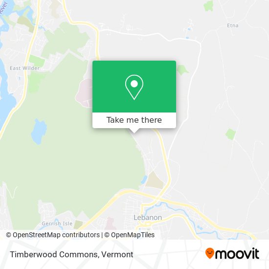 Timberwood Commons map
