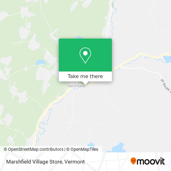 Marshfield Village Store map