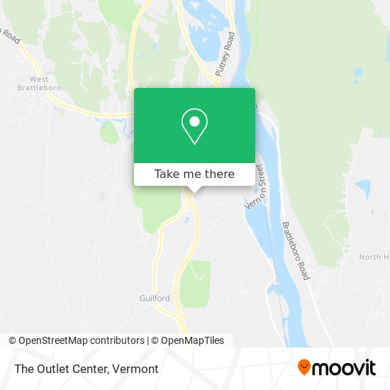 The Outlet Center map