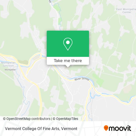 Vermont College Of Fine Arts map