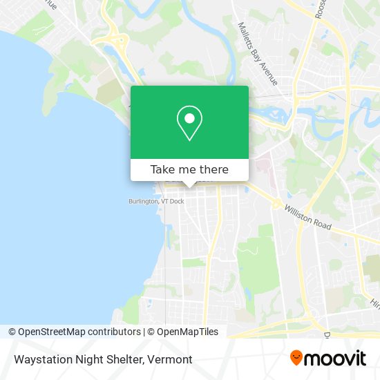 Waystation Night Shelter map