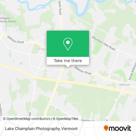 Lake Champlain Photography map