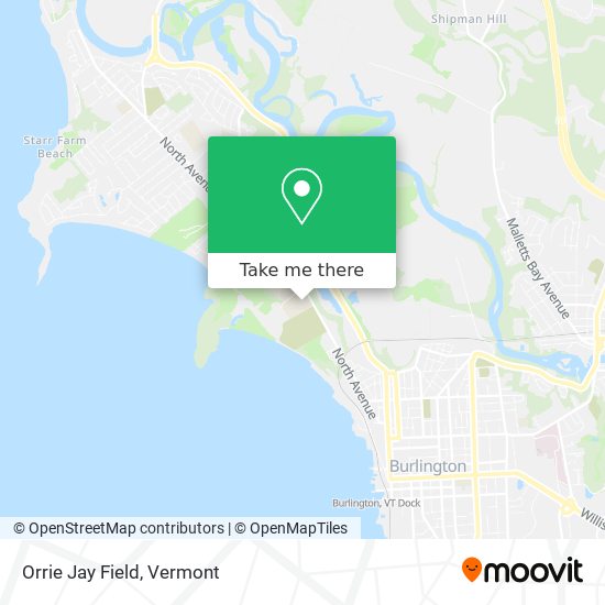 Orrie Jay Field map