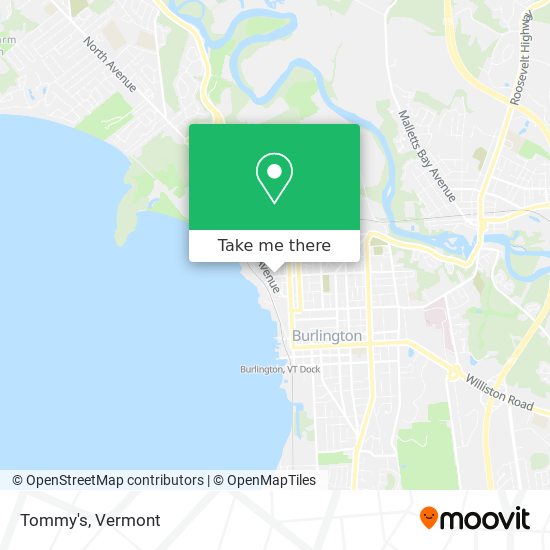 Mapa de Tommy's