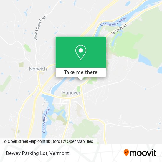 Dewey Parking Lot map