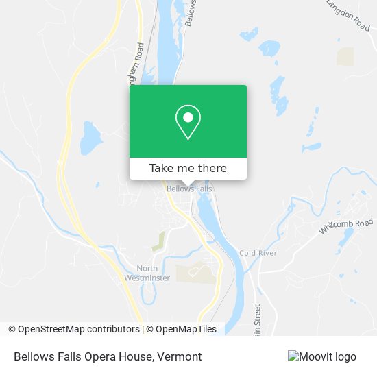 Bellows Falls Opera House map