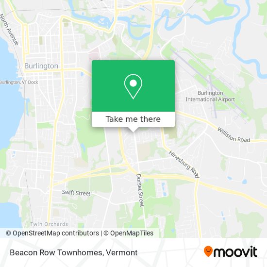 Mapa de Beacon Row Townhomes