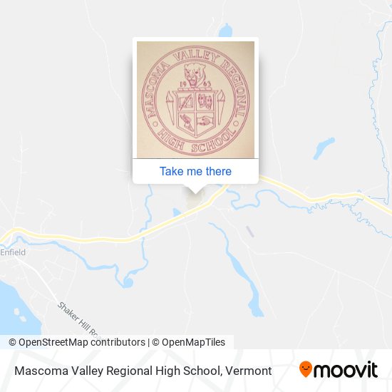 Mascoma Valley Regional High School map
