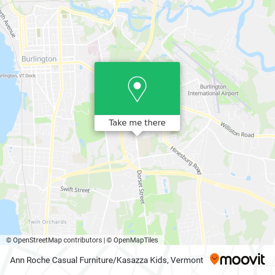 Ann Roche Casual Furniture / Kasazza Kids map