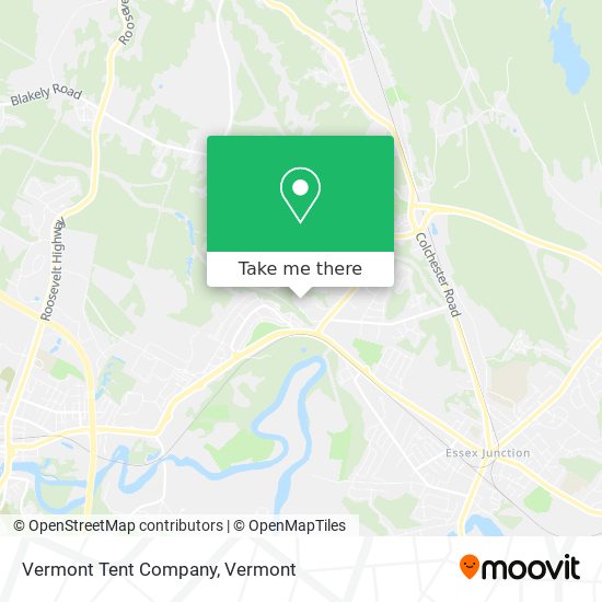 Vermont Tent Company map