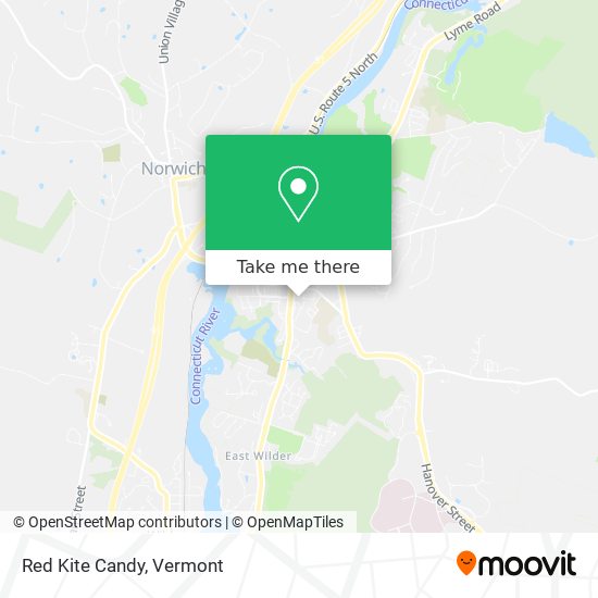 Red Kite Candy map