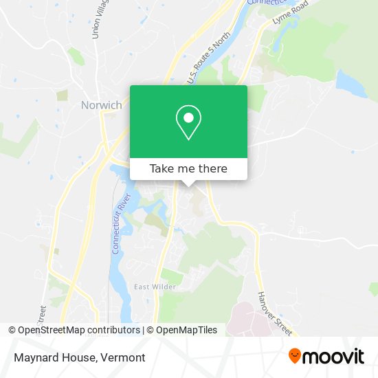 Maynard House map