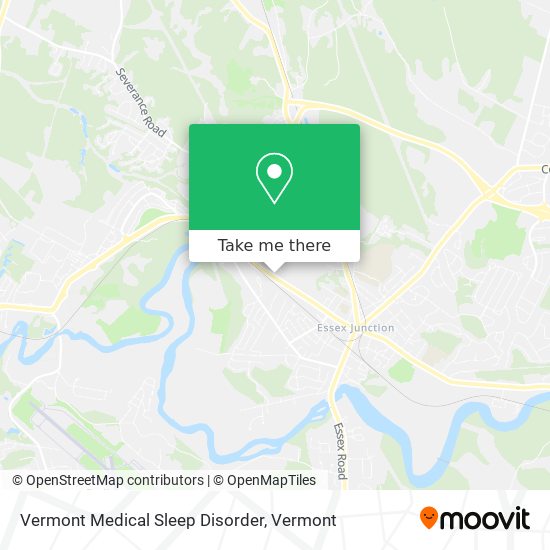 Mapa de Vermont Medical Sleep Disorder