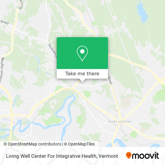 Living Well Center For Integrative Health map