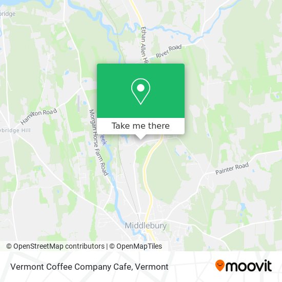 Vermont Coffee Company Cafe map