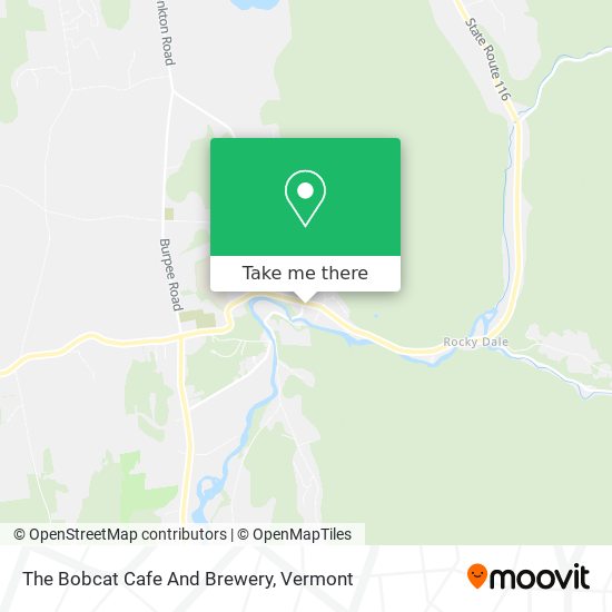 The Bobcat Cafe And Brewery map