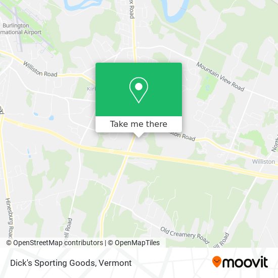 Mapa de Dick's Sporting Goods