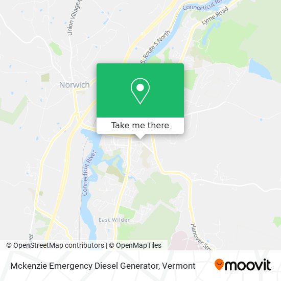 Mckenzie Emergency Diesel Generator map