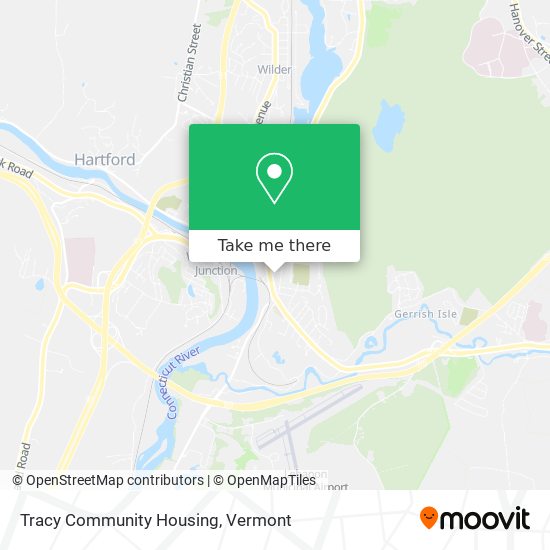 Tracy Community Housing map
