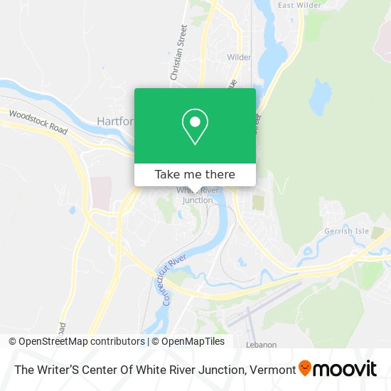 The Writer’S Center Of White River Junction map