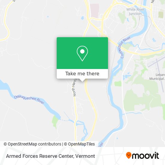 Armed Forces Reserve Center map