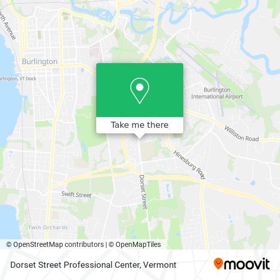 Dorset Street Professional Center map