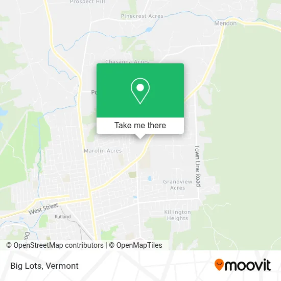 Big Lots map