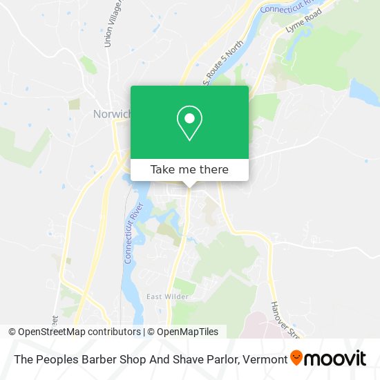 The Peoples Barber Shop And Shave Parlor map